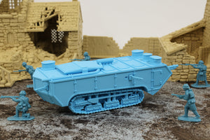 Saint Chamond — WWI French Tank | 1/32 (54mm)–1/56 (28mm) Scale Model