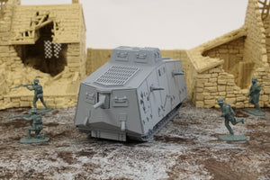 A7V — WWI German Tank | 1/32 (54mm)–1/56 (28mm) Scale Model