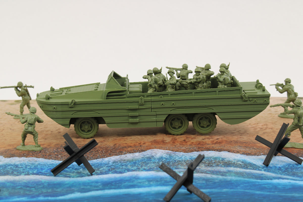 DUKW "Duck" — WWII American Landing Craft | 1/32 (54mm)–1/56 (28mm) Scale Model