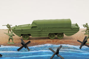 DUKW "Duck" — WWII American Landing Craft | 1/32 (54mm)–1/56 (28mm) Scale Model