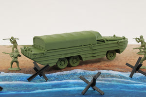 DUKW "Duck" — WWII American Landing Craft | 1/32 (54mm)–1/56 (28mm) Scale Model