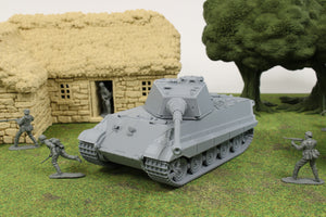 Tiger II "King Tiger" — WWII German Tank | 1/32 (54mm)–1/56 (28mm) Scale Model