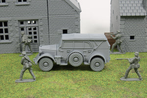 Horch 901 — WWII German Car | 1/32 (54mm)–1/56 (28mm) Scale Model