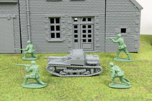 CV33 L3/33 — WWII Italian Tankette | 1/32 (54mm)–1/56 (28mm) Scale Model
