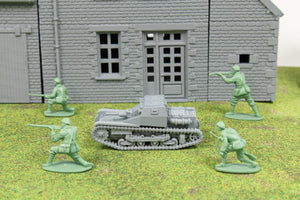 CV33 L3/33 — WWII Italian Tankette | 1/32 (54mm)–1/56 (28mm) Scale Model