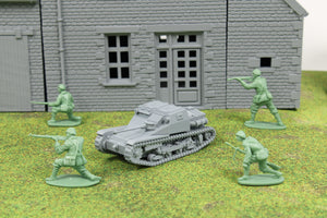 CV33 L3/33 — WWII Italian Tankette | 1/32 (54mm)–1/56 (28mm) Scale Model