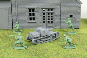 CV33 L3/33 — WWII Italian Tankette | 1/32 (54mm)–1/56 (28mm) Scale Model