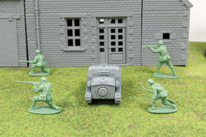 CV33 L3/33 — WWII Italian Tankette | 1/32 (54mm)–1/56 (28mm) Scale Model
