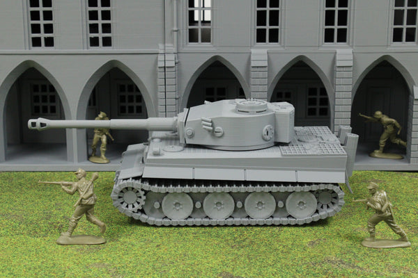 Tiger I — WWII German Tank | 1/32 (54mm)–1/56 (28mm) Scale Model