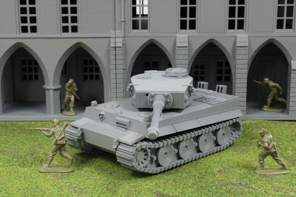 Tiger I — WWII German Tank | 1/32 (54mm)–1/56 (28mm) Scale Model