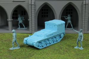 Lorraine 37/38 — WWII French Personnel Carrier | 1/32 (54mm)–1/56 (28mm) Scale Model