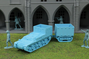 Lorraine 37/38 with Stowage — WWII French Personnel Carrier | 1/32 (54mm)–1/56 (28mm) Scale Model
