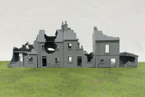 Normandy French Shed 2 (Volume 2) Destroyed | 1/32 (54mm)–1/56 (28mm) Diorama Terrain