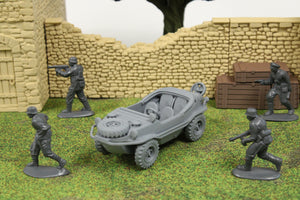 Schwimmwagen — WWII German Amphibious Vehicle | 1/32 (54mm)–1/56 (28mm) Scale Model
