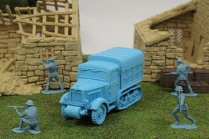 Unic P107 — WWII French Halftrack | 1/32 (54mm)–1/56 (28mm) Scale Model