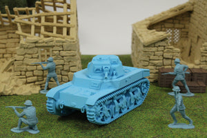 AMC 35 — WWII French Tank | 1/32 (54mm)–1/56 (28mm) Scale Model