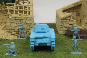 AMC 35 — WWII French Tank | 1/32 (54mm)–1/56 (28mm) Scale Model