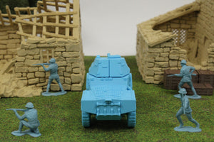 Panhard 178 — WWII French Armored Car | 1/32 (54mm)–1/56 (28mm) Scale Model