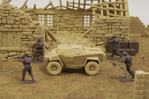 Humber WWII British Armored Car | 1/32 (54mm)–1/56 (28mm) Scale Model