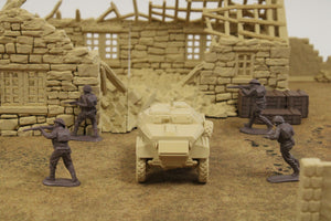 Humber WWII British Armored Car | 1/32 (54mm)–1/56 (28mm) Scale Model