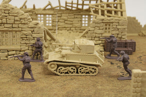 Vickers Mk 6 — WWII British Light Tank | 1/32 (54mm)–1/56 (28mm) Scale Model