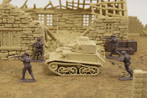 Vickers Mk 6 — WWII British Light Tank | 1/32 (54mm)–1/56 (28mm) Scale Model