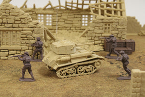 Vickers Mk 6 — WWII British Light Tank | 1/32 (54mm)–1/56 (28mm) Scale Model