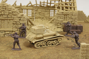 Vickers Mk 6 — WWII British Light Tank | 1/32 (54mm)–1/56 (28mm) Scale Model