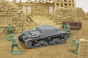 M41 Carro Commando WWII Italian Tank | 1/32 (54mm)–1/56 (28mm) Scale Model