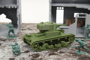 T26 — WWII Soviet Tank | 1/32 (54mm)–1/56 (28mm) Scale Model