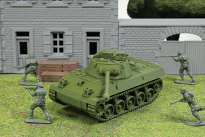 M18 Hellcat — WWII American Tank Destroyer | 1/32 (54mm)–1/56 (28mm) Scale Model
