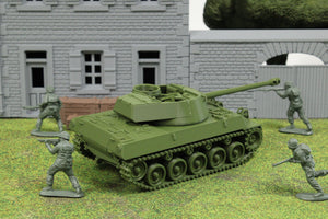 M18 Hellcat — WWII American Tank Destroyer | 1/32 (54mm)–1/56 (28mm) Scale Model