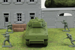 M4A4 Sherman — WWII American Tank | 1/32 (54mm)–1/56 (28mm) Scale Model