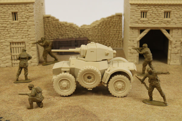 Daimler Mk1 — WWII British Armored Car | 1/32 (54mm)–1/56 (28mm) Scale Model