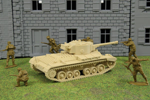 Valentine Mk XI — WWII British Tank | 1/32 (54mm)–1/56 (28mm) Scale Model