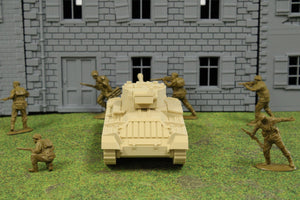 Valentine Mk XI — WWII British Tank | 1/32 (54mm)–1/56 (28mm) Scale Model