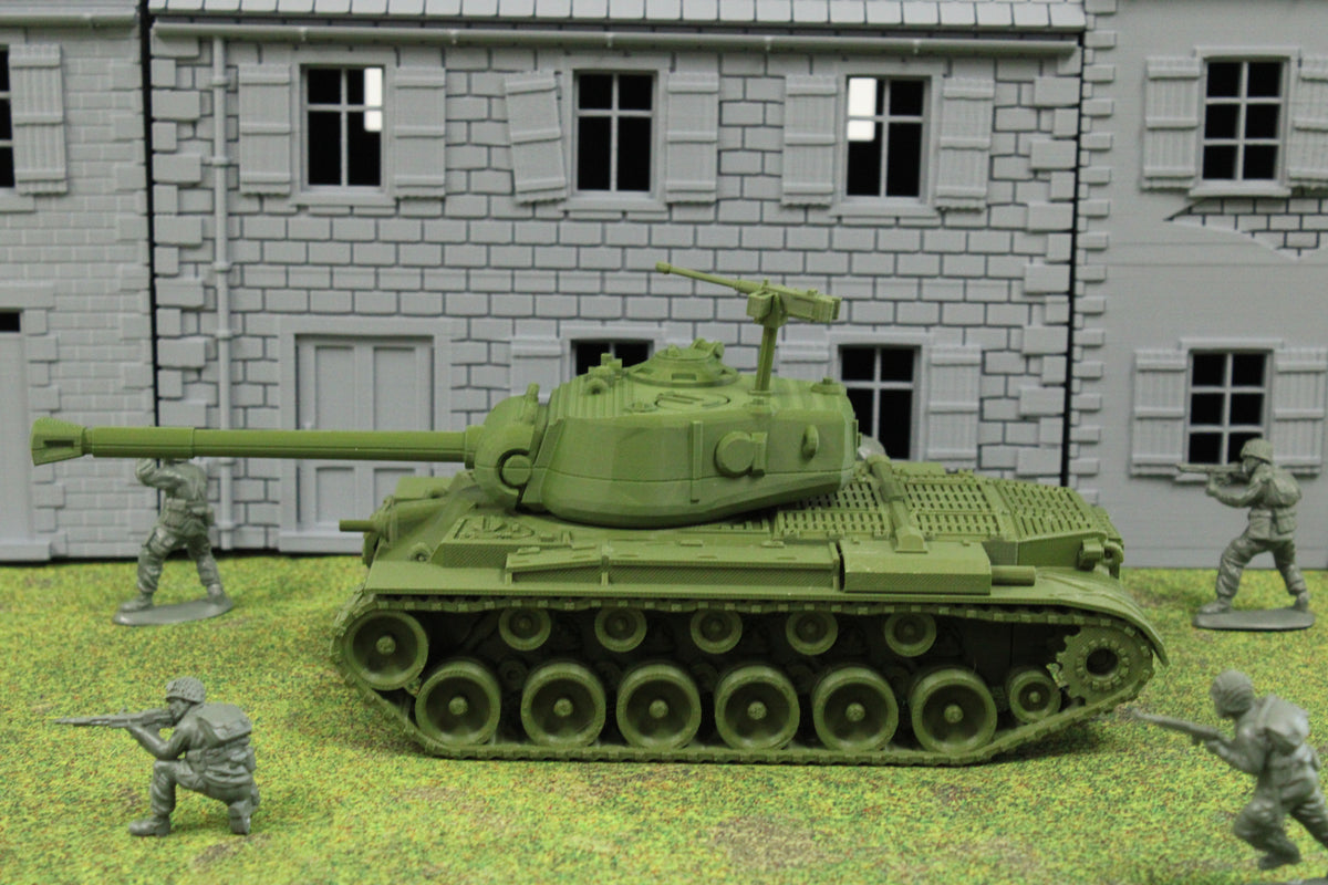 M46 Patton — Cold War American Tank | 1/32 (54mm)–1/56 (28mm) Scale Model
