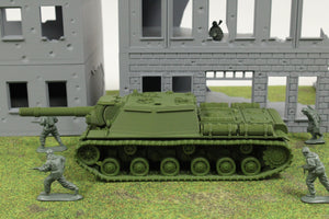 SU152 — WWII Soviet Tank Destroyer | 1/32 (54mm)–1/56 (28mm) Scale Model