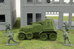 BA10 Halftrack — WWII Soviet Armored Car | 1/32 (54mm)–1/56 (28mm) Scale Model