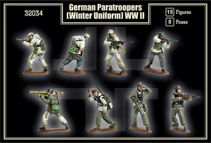 Mars 1/32 WWII German Paratroopers (Winter Uniform) Set #32034