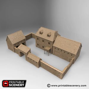 The Farm | 1/32 (54mm)–1/56 (28mm) Diorama Terrain