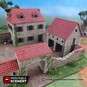 The Farm | 1/32 (54mm)–1/56 (28mm) Diorama Terrain