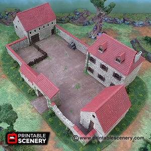 The Farm | 1/32 (54mm)–1/56 (28mm) Diorama Terrain