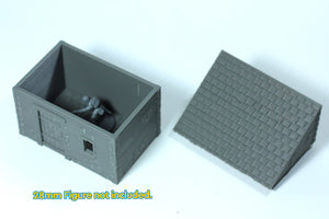 Normandy French Shed 1 (Volume 1) | 1/32 (54mm)–1/56 (28mm) Diorama Terrain