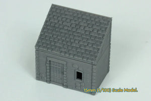Normandy French Village Set (Volume 1) | 1/32 (54mm)–1/56 (28mm) Diorama Terrain