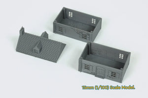 Normandy French House 1 (Volume 1) | 1/32 (54mm)–1/56 (28mm) Diorama Terrain