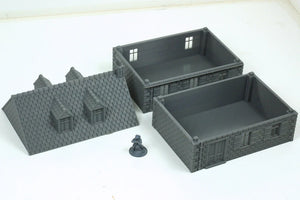 Normandy French House 3 (Volume 1) | 1/32 (54mm)–1/56 (28mm) Diorama Terrain