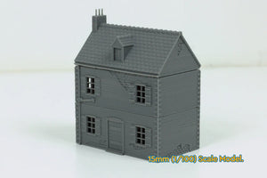 Normandy French House 1 (Volume 1) | 1/32 (54mm)–1/56 (28mm) Diorama Terrain