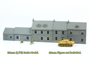 Normandy French House 2 (Volume 1) | 1/32 (54mm)–1/56 (28mm) Diorama Terrain