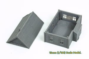 Soviet Village Russian Izba Log House | 1/32 (54mm)–1/56 (28mm) Diorama Terrain